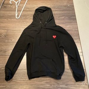 CDG sweater kids size but fits woman’s small oversized fit